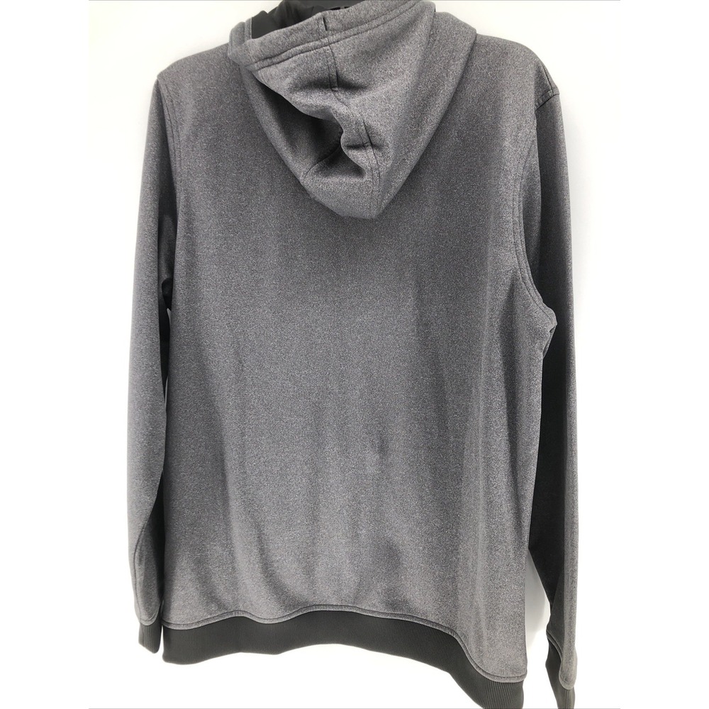 Under Armour Sweater LOOSE Sweatshirt Mens Large Gray Hoodie Pullover COLDGEAR - Picture 5 of 8